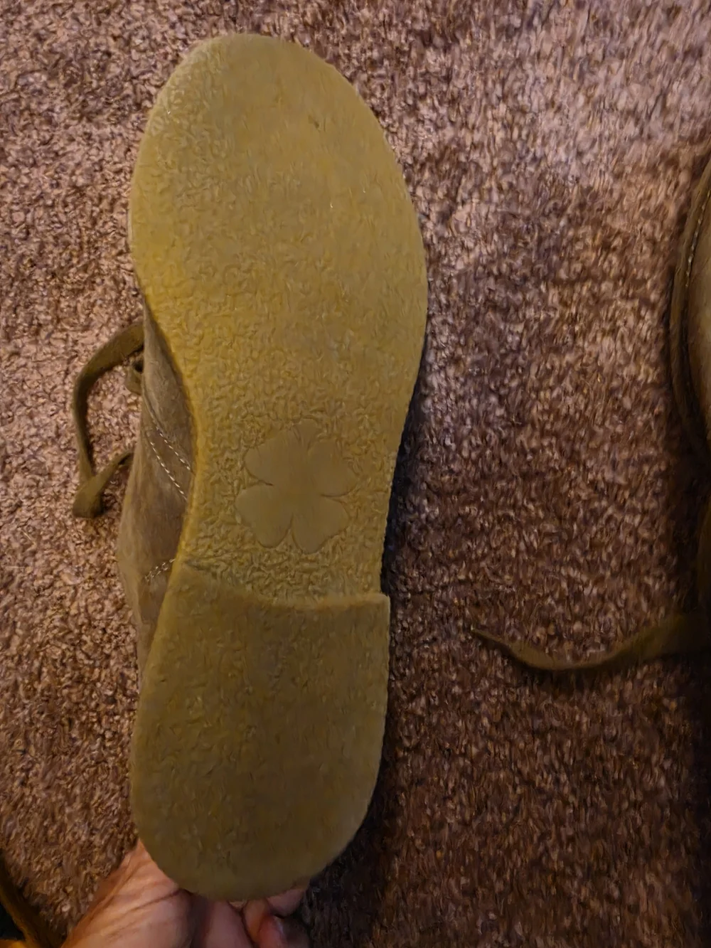 Lucky Brand Brown Suede Lace-Up Shoe